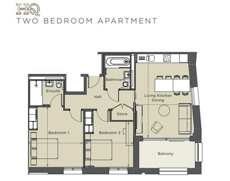 Luxury 2 Bedroom Apartment With Free Parking In The Heart Of York Esterno foto